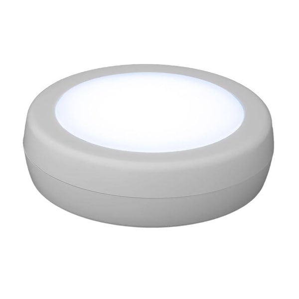 Westek Westek White Battery Powered LED Puck Light with Remote 2 pk BL-PCLR-W2 - main